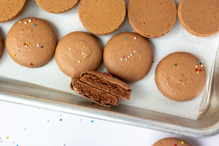 Chocolate No Rest French Macaron Shells - My Blog